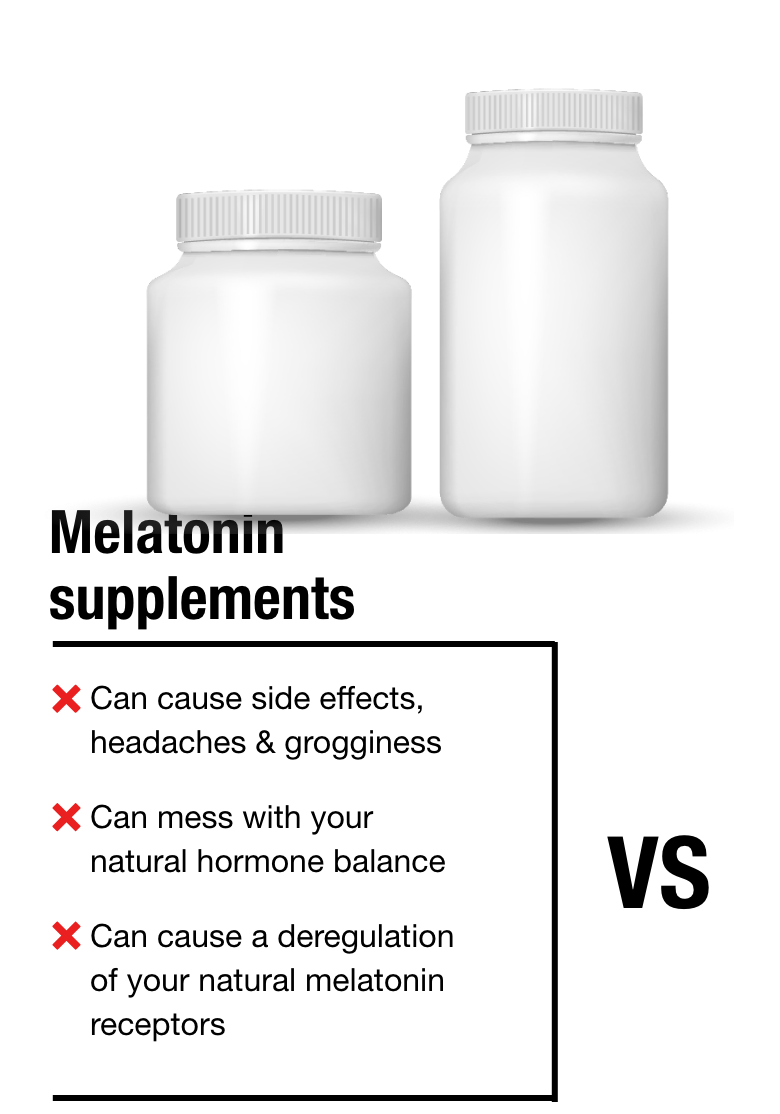 Drawbacks of taking melatonin supplements